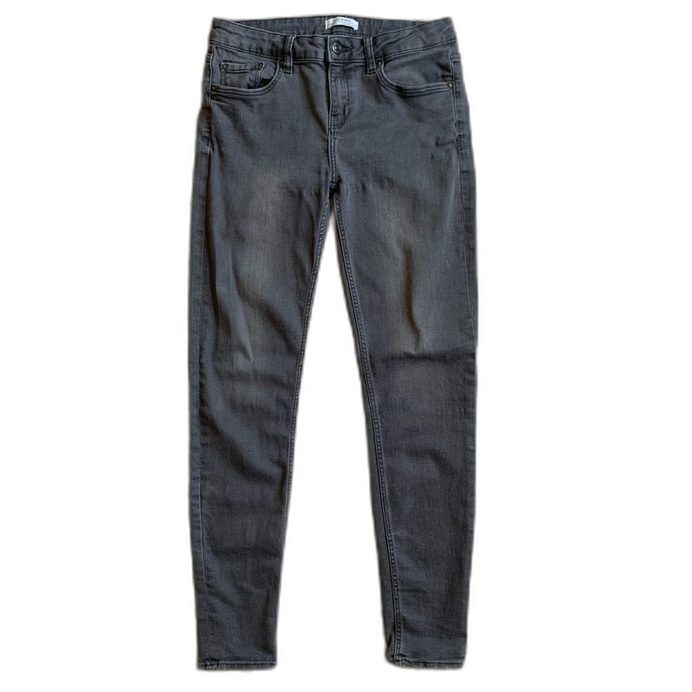 Zara Gray Skinny Jeans Size 4